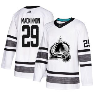 Colorado Avalanche Trikot #29 Nathan MacKinnon Weiß 2019 All-Star NHL